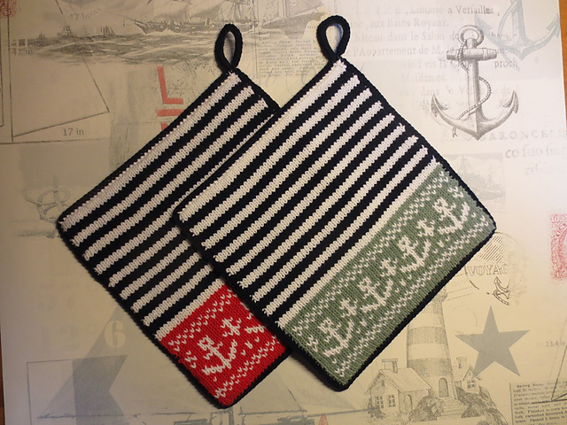 Styrbord og babord grytekluter