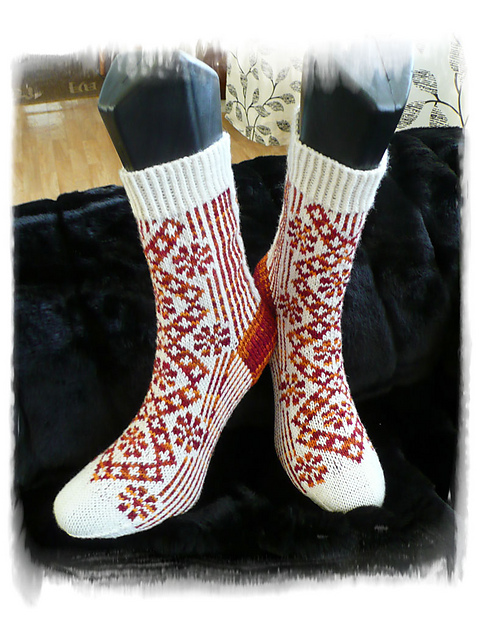 LL Socks (Latvian Love)