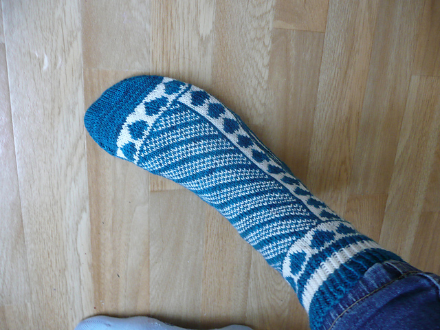 Hearts for my Children - long socks