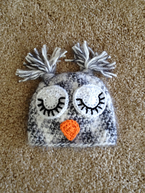 Sleeping Owl Hat