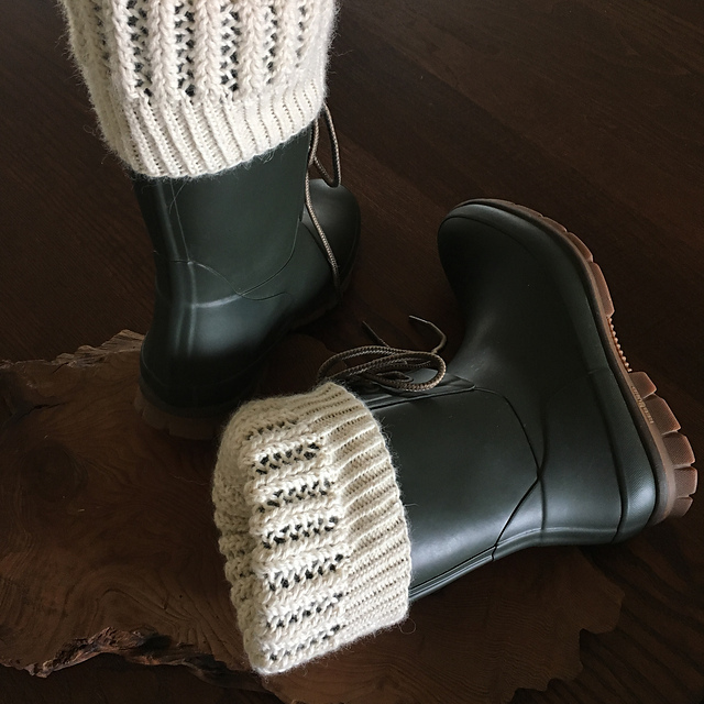 Snow Tracks Boot Cuffs