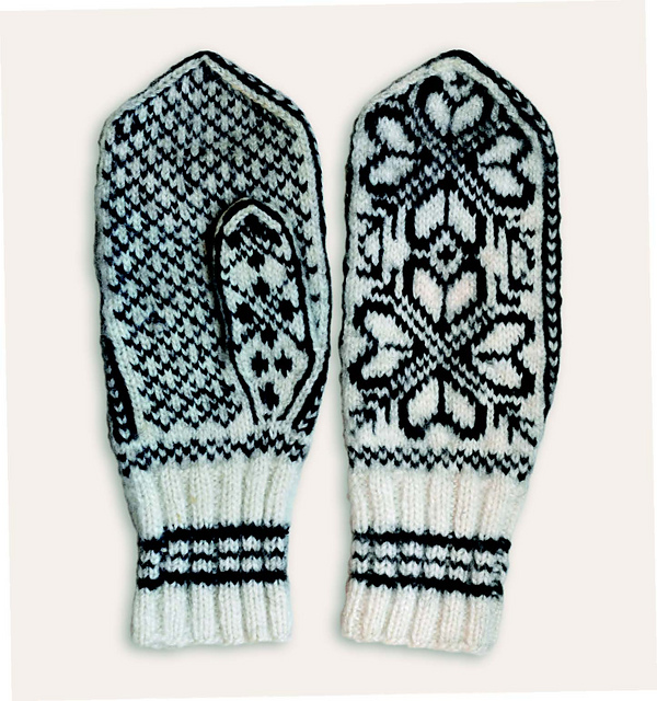 【海外限定】 Ravelry: Damevott Bårdsgård * Bårdsgård Selbu mitten pattern 洋書