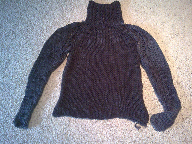 Ladies' Turtleneck Raglan