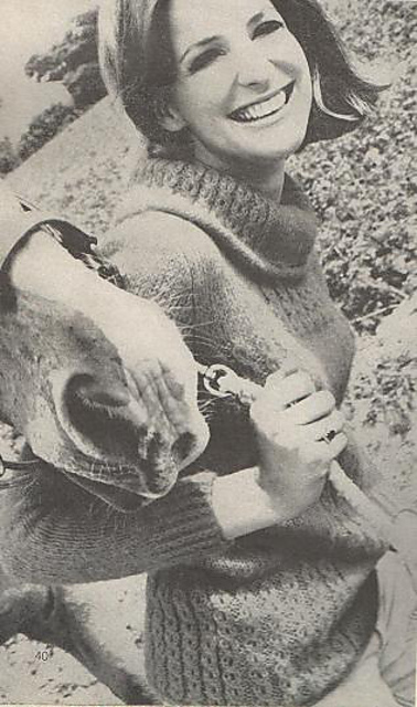 #38 Cabled and Ribbed Pullover