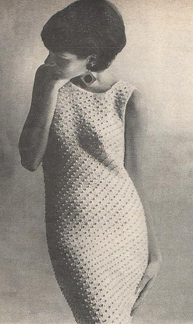 #33 White Beaded Dress