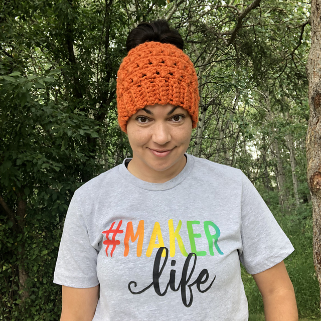 Melanie Messy Bun Beanie