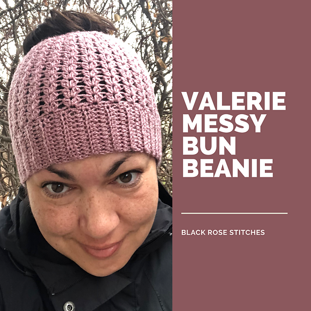 Valerie Messy Bun Beanie