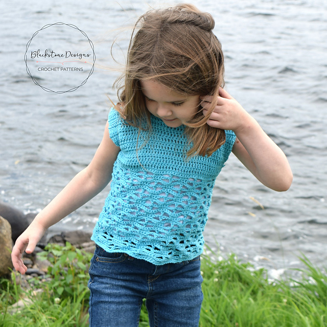Coastal Waves Top - Child
