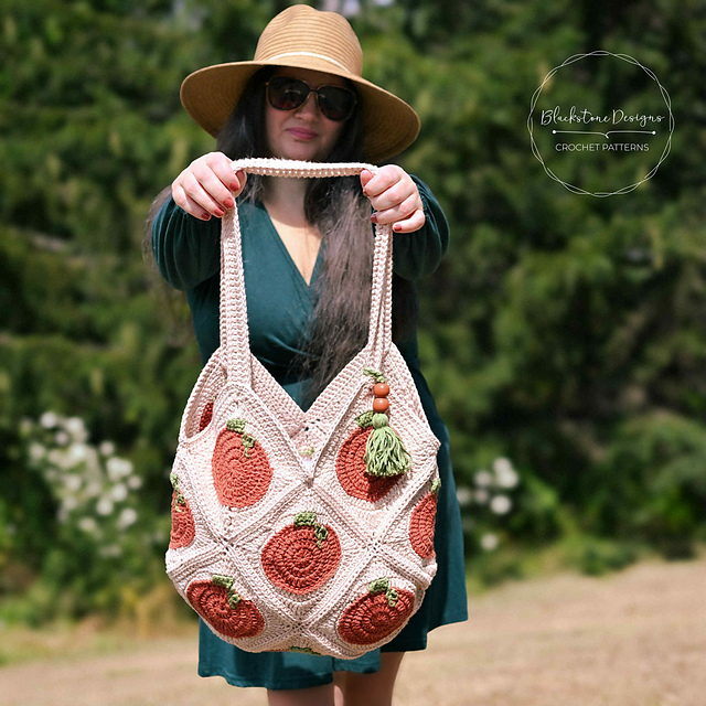 Granny Square Tote Bag