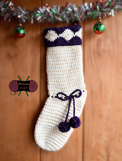 Ravelry: Sugarplum Stocking pattern by Sonya Blackstone