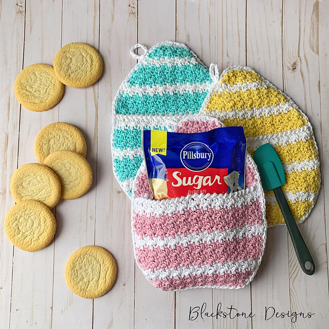 Easter Egg Pot Holder