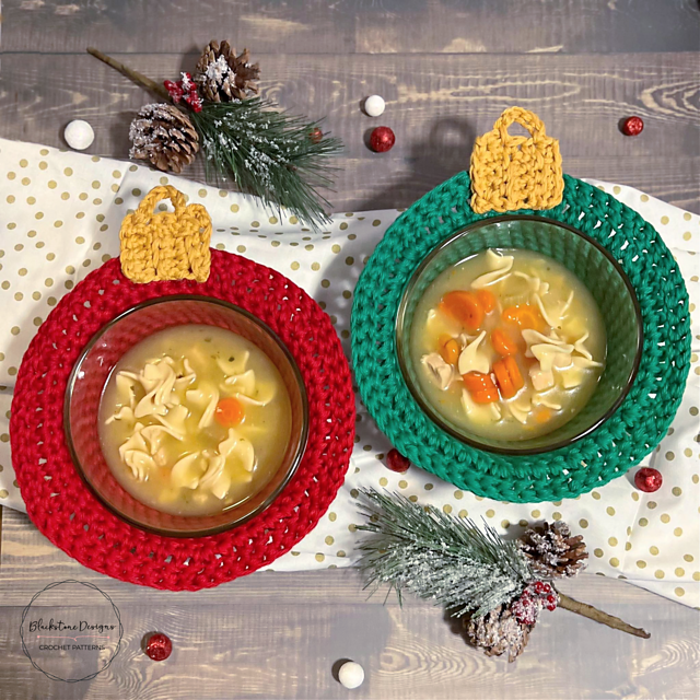 Christmas Ornament Bowl Cozy