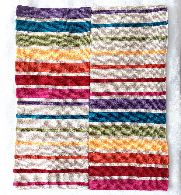 Rainbow baby blanket