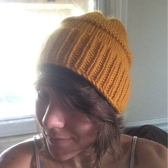 Stripe Beanie Hat