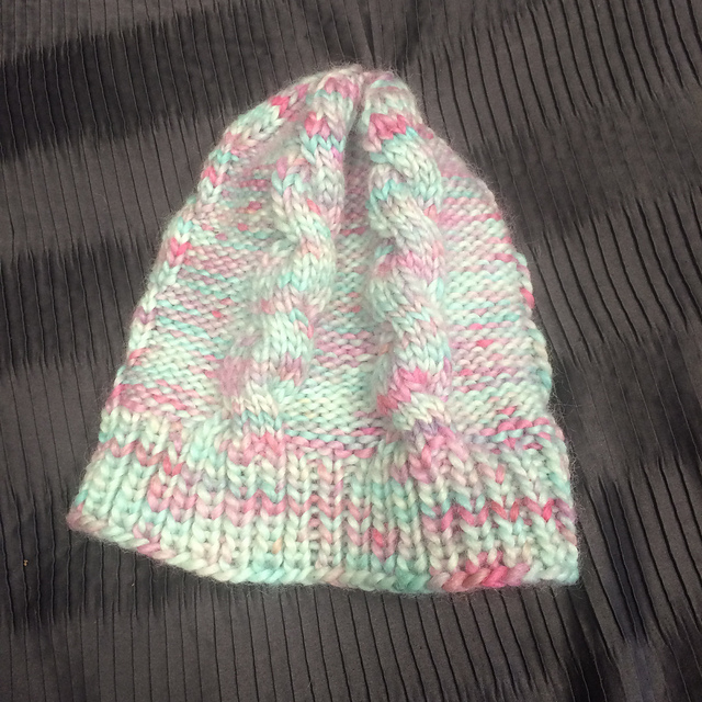 Cabled Beanie Hat