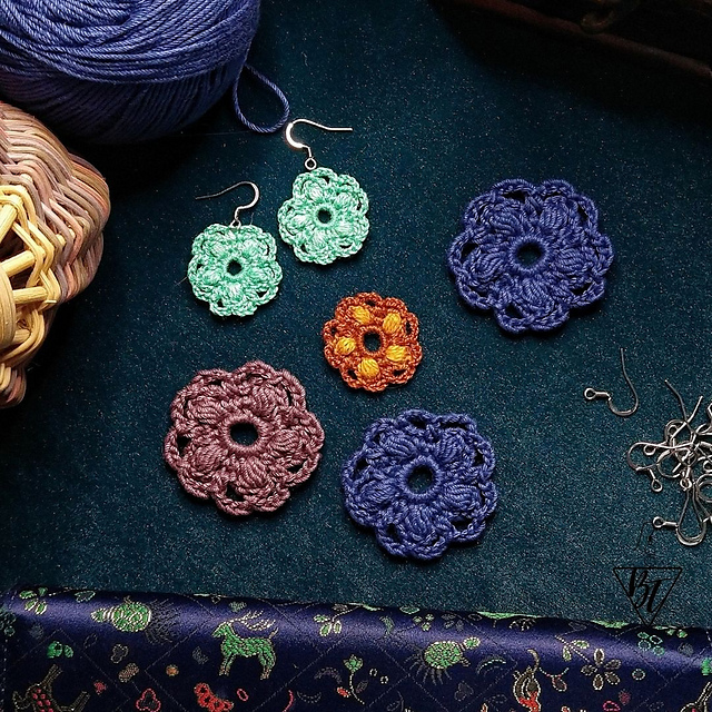 Winter Bloom Earrings