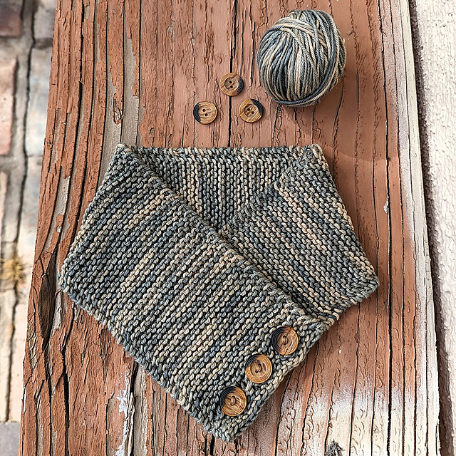 Neckwarmer scarf