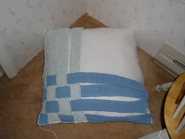 Basketweave Pillow