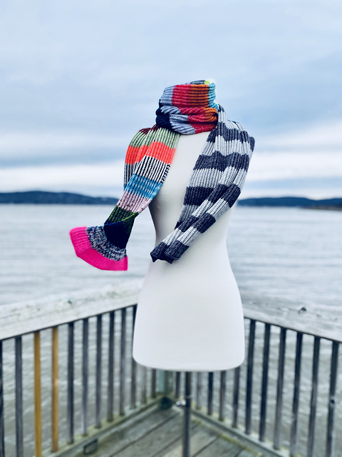 Bloom's Basic Brioche Scarf
