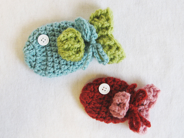 Baby Fish Mittens