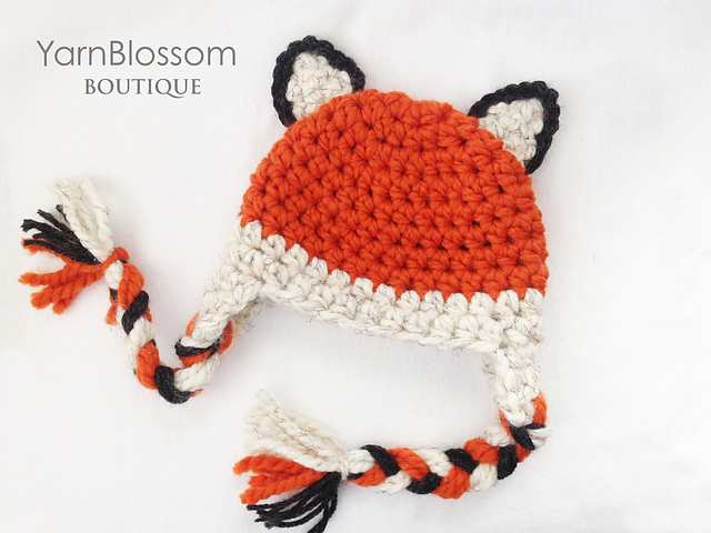 Fox Earflap Hat
