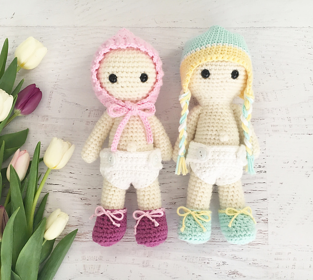 Benjy and Bridget Dolls