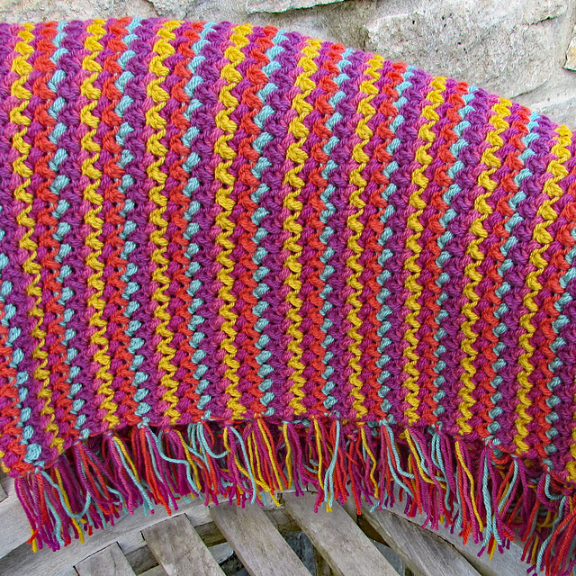 Veg Patch Lap Blanket