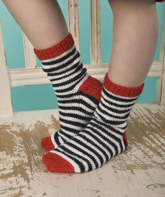 Child's Striped Sock