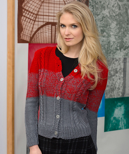 Colour-Changing Cardi
