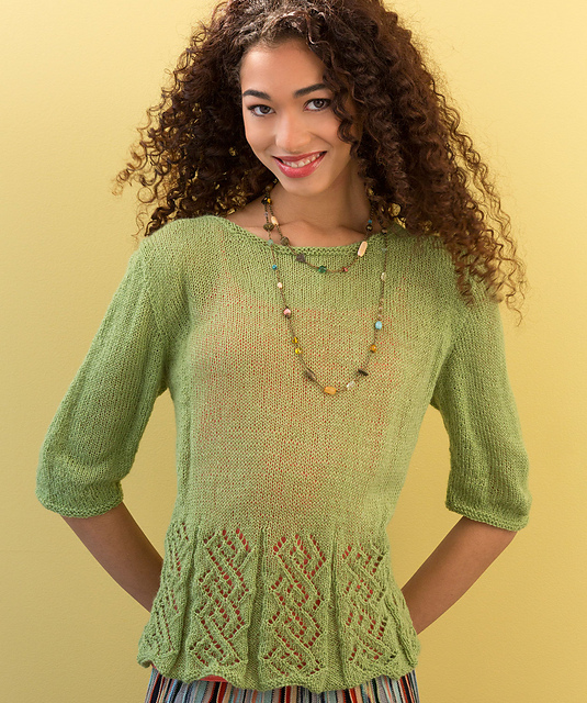 Flared Lacy Top