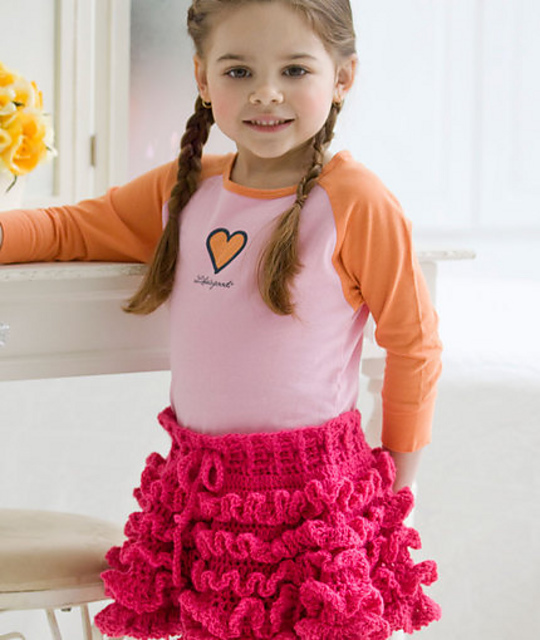 Too Cute Ruffled Skirt