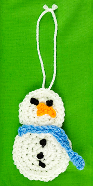 Easy Snowman Ornament
