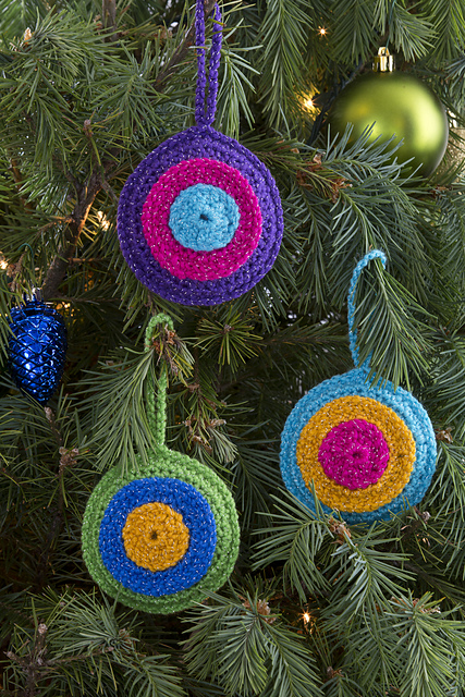 Bull's-Eye Ornaments