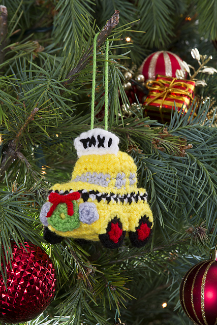 NYC Cab Ornament