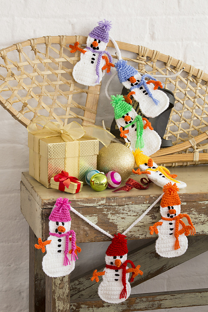 Snowman Garland