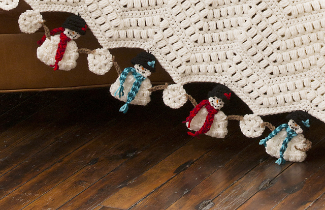 Dancing Snowmen Throw