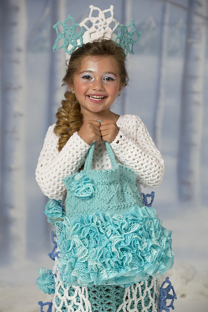Snow Princess Trick or Treat Bag