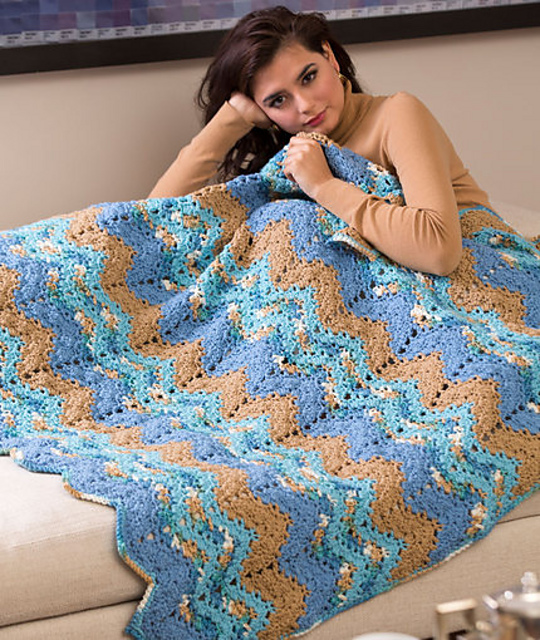 Rippling Waters Throw