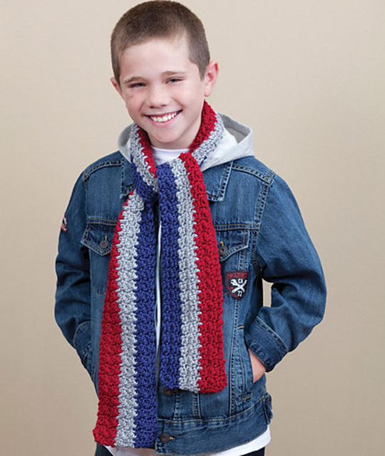 School Stripes Scarf