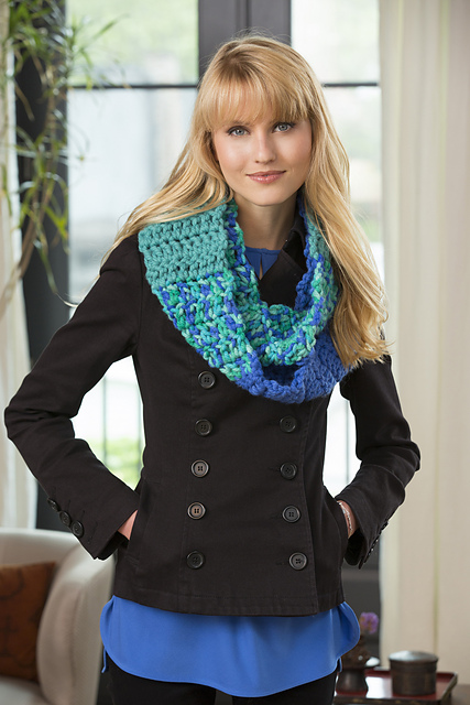 Color Block Cowl