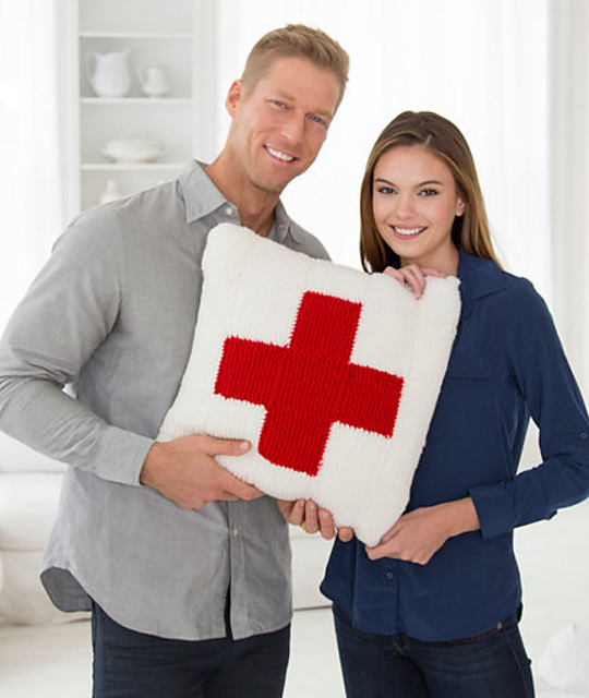 Cares Knit Pillow