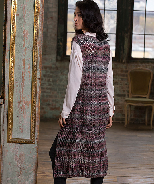 Top-Down Long Vest