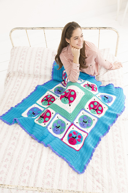 Lucky Ladybug Throw