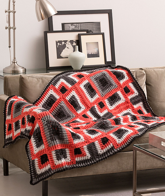 Diffuser Throw Pattern Ravelry: Dynamic Squares Throw pattern by Susan Heyn