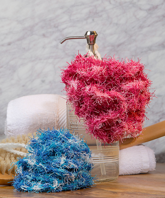 Ravelry: Scrubby Bath Poufs pattern by Michele Wilcox