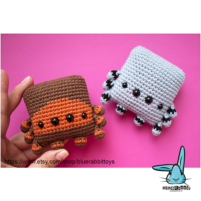 Ravelry: Pocket Monster Spider pattern by BlueRabbitToys