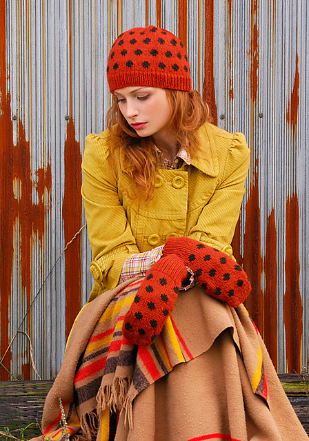 Polka Dot Hat Set