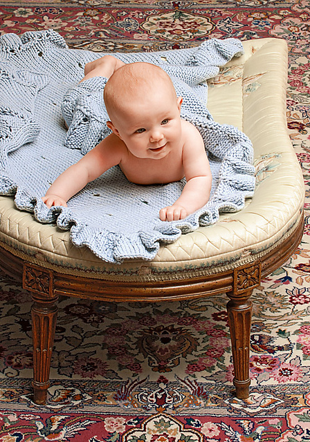 Eyelet Baby Blanket