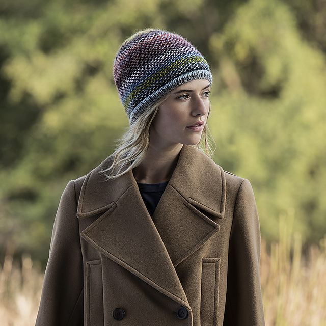 27 Color Fair Isle Hat