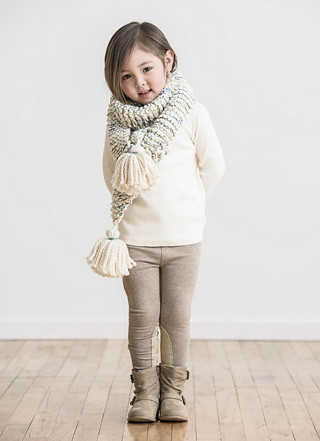 Frosting Fringe Scarf
